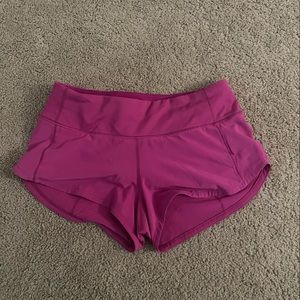 Limited Edition Lululemon Speed Up Lined Short 2.5”